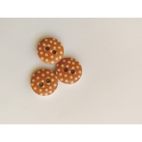Puidust nööp 11.5 mm