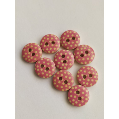 Puidust nööp 11.5 mm