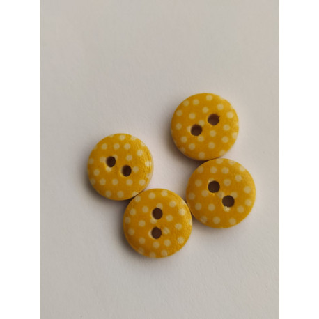 Puidust nööp 11.5 mm